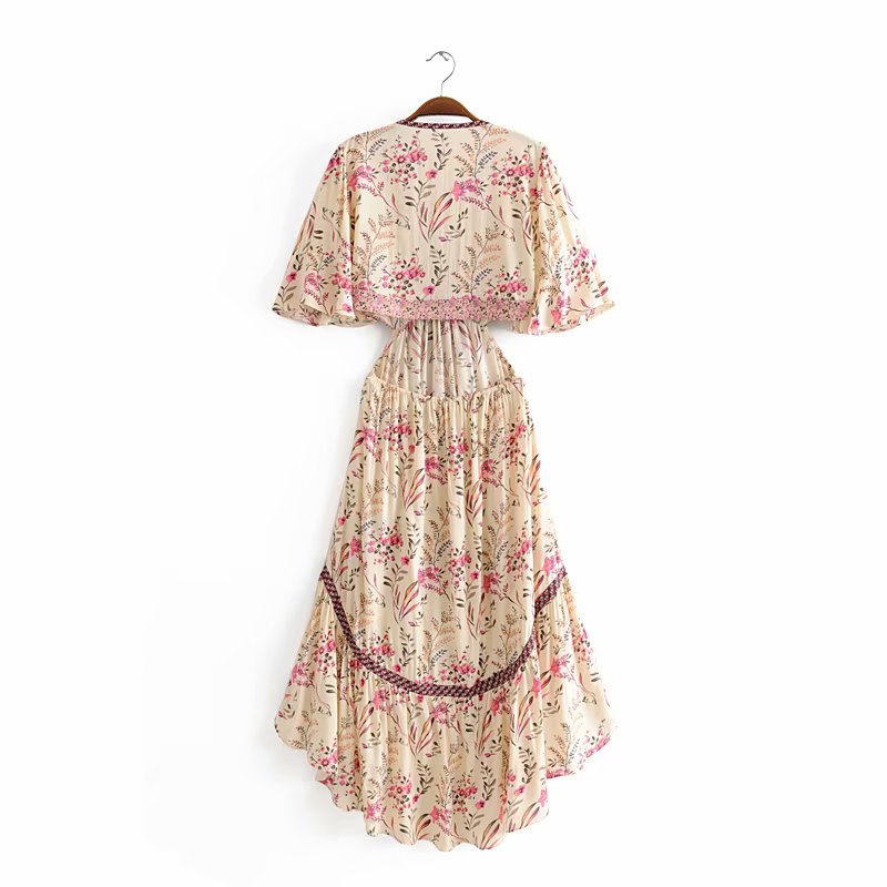 Floral Tassel Dress